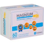 Asbien Magnium Magnesium Complex B6, Asbien Magnezyum Bisglisinat, Sitrat, Malat, Taurat, B6