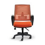 Asbir Mobilya Metis Plus Çalışma Koltuğu, Ofis Sandalyesi, Bilgisayar Koltuğu, Multitilt Mekanizma, 32 DNS Sünger, File Sırt, 95x57x53 cm (TURUNCU)