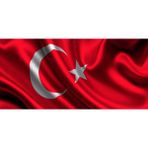 Ascann 100X150 cm Saten Kumaş Türk Bayrağı