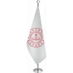 Ascann Milli Eğitim Bakanlığı Makam Bayrağı, Türk Bayrağı, Krom Direkli 100X150