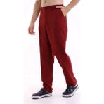 Aşçı Pantolon - 403 Kaz Ayağı Kırmızı-Siyah - XL