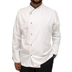 Aşçı Şef Ceketi Çıtçıtlı Beyaz (1, Beyaz, 54)