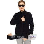 Ascim Outdoor Kadın Polar Mont - Siyah - XL
