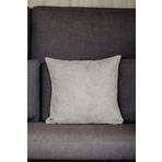 Asdiva 43X43 Cm Açık Gri Kırlent Kılıfı Dekoratif Kadifemsi Etnik Inta-701