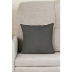 Asdiva 43X43 Cm Koyu Gri Kırlent Kılıfı Dekoratif Kadifemsi Etnik Inta-702