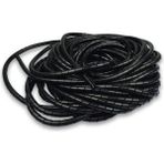 Asel 12MM Kablo Sargı Spirali Siyah (25 Metre)