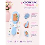 Asel Aksesuar Sevimli 3D Figürlü Yumuşak Uçlu Ergonomik Çocuk Saç Tarağı Fırçası Farklı Seçenekli - SET 1
