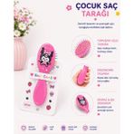 Asel Aksesuar Sevimli 3D Figürlü Yumuşak Uçlu Ergonomik Çocuk Saç Tarağı Fırçası Farklı Seçenekli - SET 8