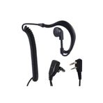 ASELSAN A446 Uyumlu Spiral Arkalıklı Telsiz Kulaklık – Mikrofonlu PTT 2 Pin WLN PMR-446 PM580 PM985