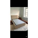 Asena Mobilya Baza Başlık ve Baza Kenarı Kılıfı - Bej - 140 x 200 cm