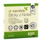 Aseries 50x75 mm 100 Yaprak Sarı Yapışkanlı Not Kağıdı