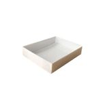 Asetat Kapaklı Karton Kutu 12X15X3 (25 Adet) Beyaz