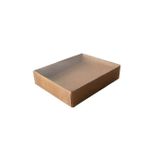 Asetat Kapaklı Karton Kutu 12X15X3 (25 Adet) Kraft