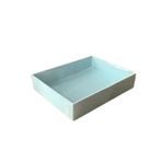 Asetat Kapaklı Karton Kutu 12X15X3 (25 Adet) Mavi