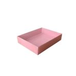 Asetat Kapaklı Karton Kutu 12X15X3 - 25 Adet Pembe