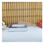 Asetat Kapaklı Karton Kutu 15X12X3 - 50 Adet Gümüş