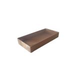 Asetat Kapaklı Karton Kutu 20X10X3 - 25 Adet Kraft