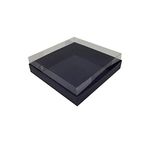 Asetat Kapaklı Karton Kutu Havlu Kutusu 20X20X5 CM (10 Adet) Lacivert