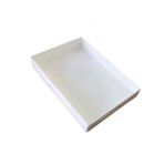 Asetat Kapaklı Karton Yasin Ve Tespih Kutusu 10.5X14.5X2- 25 Adet Beyaz