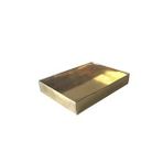 Asetat Kapaklı Karton Yasin Ve Tespih Kutusu 10.5X14.5X2(25 Adet) Gold
