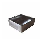 Asetat Kutu Altı Karton 5X5X2,2 Cm - 50 Adet Gümüş