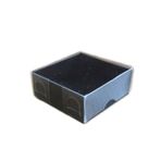 Asetat Kutu Altı Karton 5X5X2,2 Cm - 50 Adet Siyah