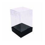 Asetat Kutu Altı Karton 5X5X8 Cm - 50 Adet Siyah