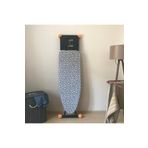 ASEV HOME Ütü Masası Kılıfı Büyük Boy Ipli Stoperli Keçeli Kılıfı Örtüsü Bezi 55x140cm Ahter Gri