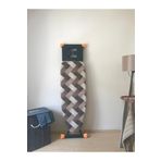 ASEV HOME Ütü Masası Kılıfı Büyük Boy ipli Stoperli Keçeli Kılıfı Örtüsü Bezi 55x140cm Brown Aura