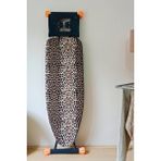 Asev Home Ütü Masası Kılıfı Büyük Boy Ipli Stoperli Keçeli Kılıfı Örtüsü Bezi 55X140CM Leopar - Option-1 - 001-Renkli