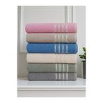 asev tekstil 70x140 Cm Büyük Boy Banyo Havlusu – 6’lı