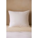 Asev Tekstil Softia Pamuklu Beyaz Boncuk Silikon Dolgulu Yastık - 800GR - 50 x 70 cm