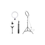 Asfal 10" Halka LED 210 cm Tripodlu Youtuber Video Selfie Stüdyo Makyaj Tiktok Işığı Ring Light