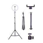 Asfal 12" Halka Led 210 Cm Tripodlu Youtuber Video Selfie Stüdyo Makyaj Tiktok Işığı Ring Light