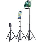 Asfal 135 cm Taşınabilir Tripod 6-13 Inç Uyumlu Telefon ve Tablet Standı - Siyah