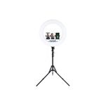 Asfal 18 Inç Kumandalı Işık Led 210 Cm Tripod Youtuber Video Selfie Stüdyo Makyaj Tiktok Işığı Ring Light