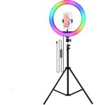 Asfal 210 cm Tripod -Led Halka Işık Youtuber Tiktok Makyaj Stüdyo Işığı Ring Light - Nikon Uyumlu