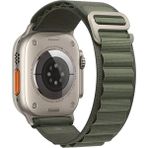 Asfal Apple Watch Uyumlu 38MM 40MM 41MM Uyumlu 1/2/3/4/5/6/se/7/8 Uyumlu Kordon, Kayış - 38 40 41 MM ALPİN KUMAŞ - Yeşil