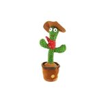 Asfal Ses Taklitli Dans Eden Konuşan Kaktüs Işıklı Şarjlı Saksı Peluş Oyuncak Toy