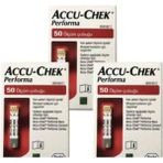 Asfstore Accu-Chek Performa Şeker Ölçüm Stripi 50'li 3 Adet