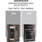 ASFSTORE Jagler Black Erkek Parfüm Set 90 ml + Jagler Deodorant 150 ml