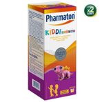 Asfstore Pharmaton Kiddi Growth Kalsiyum Vitamin D Iyot Içeren Takviye Edici Gıda Meyve Aromalı Şurup 200 ml 2ADET - -