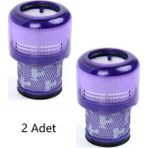 Asgard Grup Dyson V12 Uyumlu Detect Slim Dik Süpürge Hepa 2 Adet Filtre - 1 Adet