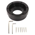 ASHATA 70 MM Direksiyon Adaptör Plakası G29 G920 G923 Sparco Için, Oyun PCD Yarış Direksiyon Adaptör Plakası 13 14 inç Direksiyon Simidi (siyah)