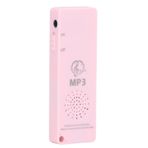 ASHATA MP3 Çalar, Öğrenciler için Taşınabilir Müzik Çalar, Kayıpsız Ses Kompakt Mini MP3 Çalar, 64 GB'a kadar Hafıza Kartını Destekler, Bisiklet Çalışması için (pembe)