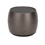 ASHATA Taşınabilir Hoparlör, Mini Hoparlör, IP67 Suya Dayanıklı USB Şarj Dahili Mikrofon Duş, Oda, Bisiklet, Araba Için Taşınabilir Kablosuz Mini Hoparlör (koyu gri)