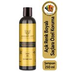 ASHLEY JOY Açık Renk Boyalı Saçlara Özel Jojoba Ve Badem Yağı Içeren Renk Koruyucu Şampuan 250 ml
