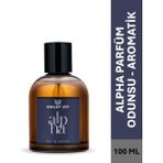 Ashley Joy Alpha Erkek Parfüm EDP 100 ML | Odunsu & Aromatik | Alabrian Bergamot, Elemi, Sedir, Biber | Amber Renkli Cam Şişe