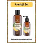 ASHLEY JOY Hızlı Uzamaya Yardımcı Vegan Keratin Içeren Banana Yoğun Bakım Seti