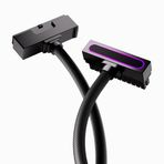 AsiaHorse Hydrus-24PIN PC Güç Kaynağı Uzatma Kablosu Siyah